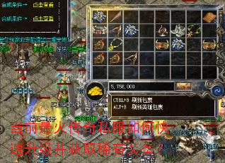 当前最火传奇私服如何快速升级并获取稀有装备? 当前最火传奇私服如何快速升级并获取稀有装备?