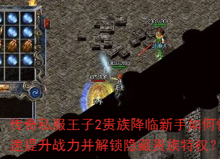 传奇私服王子2贵族降临新手如何快速提升战力并解锁隐藏贵族特权? 传奇私服王子2贵族降临新手如何快速提升战力并解锁隐藏贵族特权?