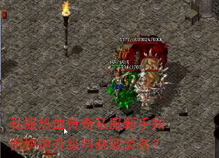 私服热血传奇私服新手如何快速升级与获取装备? 私服热血传奇私服新手如何快速升级与获取装备?