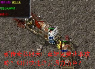 新传奇私服天山童姥免费获取攻略?如何快速培养强力角色? 新传奇私服天山童姥免费获取攻略?如何快速培养强力角色?