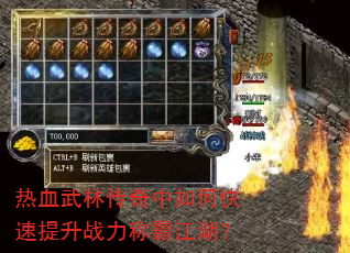 热血武林传奇中如何快速提升战力称霸江湖? 热血武林传奇中如何快速提升战力称霸江湖?