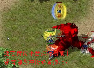 变态传奇平台排行榜前十强有哪些冲榜必备技巧? 变态传奇平台排行榜前十强有哪些冲榜必备技巧?