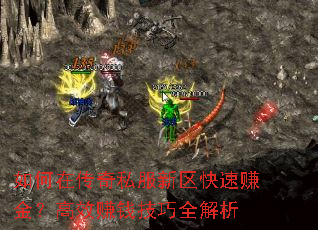 如何在传奇私服新区快速赚金?高效赚钱技巧全解析 如何在传奇私服新区快速赚金?高效赚钱技巧全解析