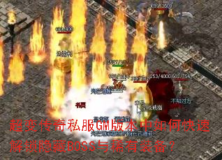 ���䴫��˽��GM�汾����ο��ٽ�������BOSS��ϡ��װ����