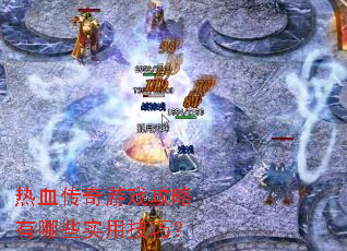 ��Ѫ������Ϸ��������Щʵ�ü��ɣ�