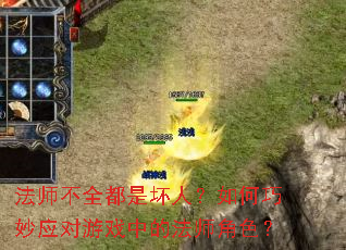 ��ʦ��ȫ���ǻ��ˣ��������Ӧ����Ϸ�еķ�ʦ��ɫ��