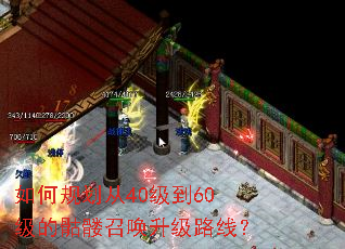 如何规划从40级到60级的骷髅召唤升级路线? 如何规划从40级到60级的骷髅召唤升级路线?
