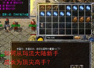 如何从玛法大陆新手成长为顶尖高手? 如何从玛法大陆新手成长为顶尖高手?