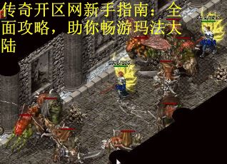 传奇开区网新手指南：全面攻略，助你畅游玛法大陆