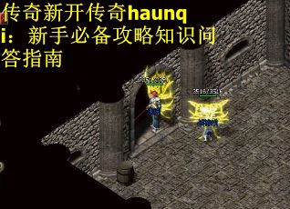 传奇新开传奇haunqi：新手必备攻略知识问答指南