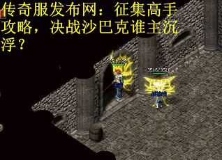 传奇服发布网：征集高手攻略，决战沙巴克谁主沉浮？