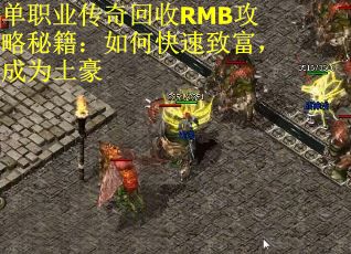 单职业传奇回收RMB攻略秘籍：如何快速致富，成为土豪