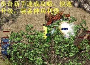 传奇新手速成攻略：快速升级，装备神兵利器
