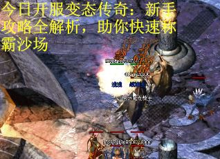 今日开服变态传奇：新手攻略全解析，助你快速称霸沙场