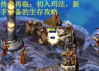 传奇再临：初入玛法，新手必备的生存攻略