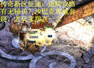 传奇新区征途：进阶攻略有无秘诀？沙巴克攻城套路，老玩家指点一二