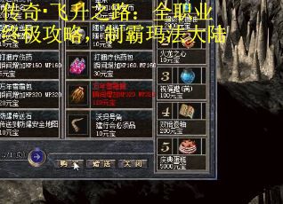 传奇·飞升之路：全职业终极攻略，制霸玛法大陆