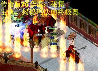 传奇1.76合击：秘籍宝典，揭秘玛法的终极奥义